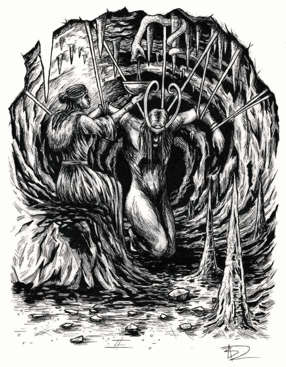 The Punishment of Loki.