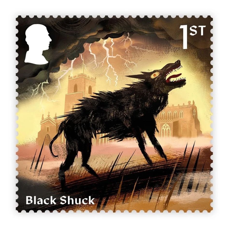 Black Shuck of East Anglian folklore.