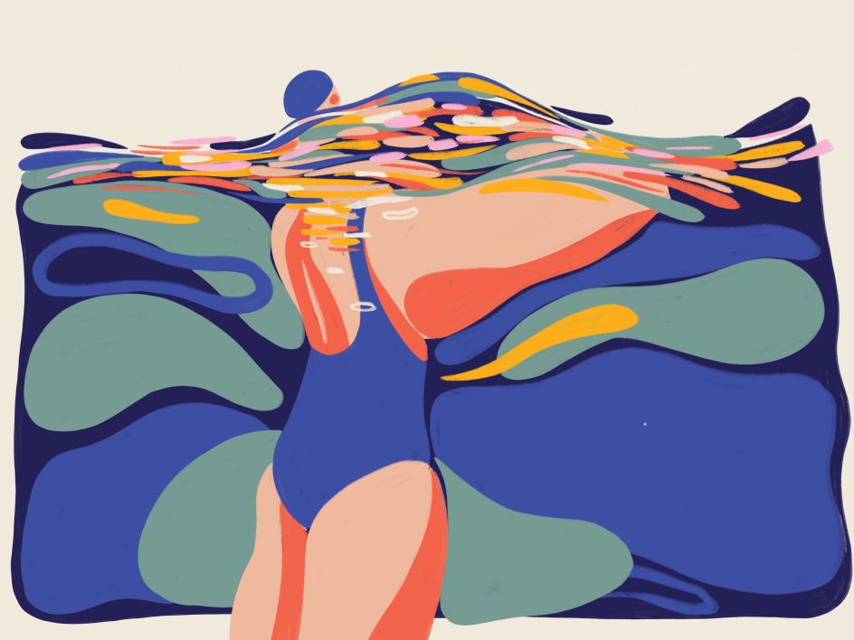 Swimmer by Jasmine Hortop