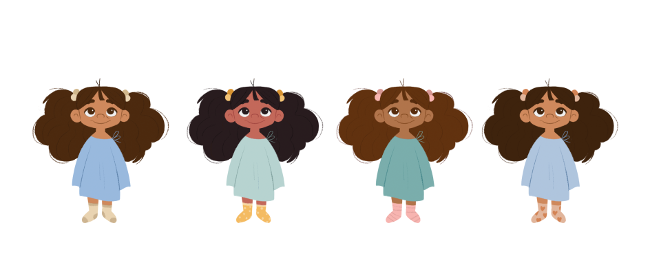 Character development WIP sketches.