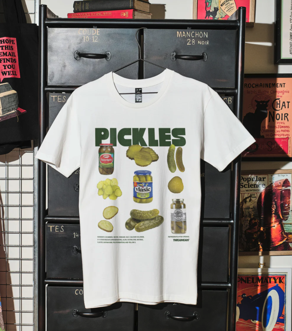 Pickles T-Shirt by Threadheads